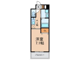 Ｋ－フロント今宮四番館の物件間取画像